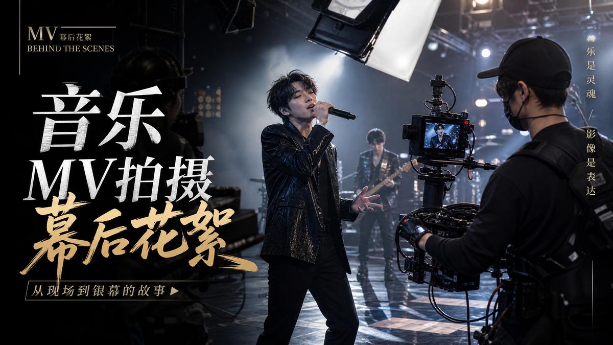 海角网影视传媒：MV拍摄幕后花絮视频